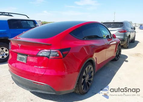 2023 Tesla Model Y Performance Dual Motor All-Wheel Drive from USA, damaged, VIN 7SAYGDEF9PF688307